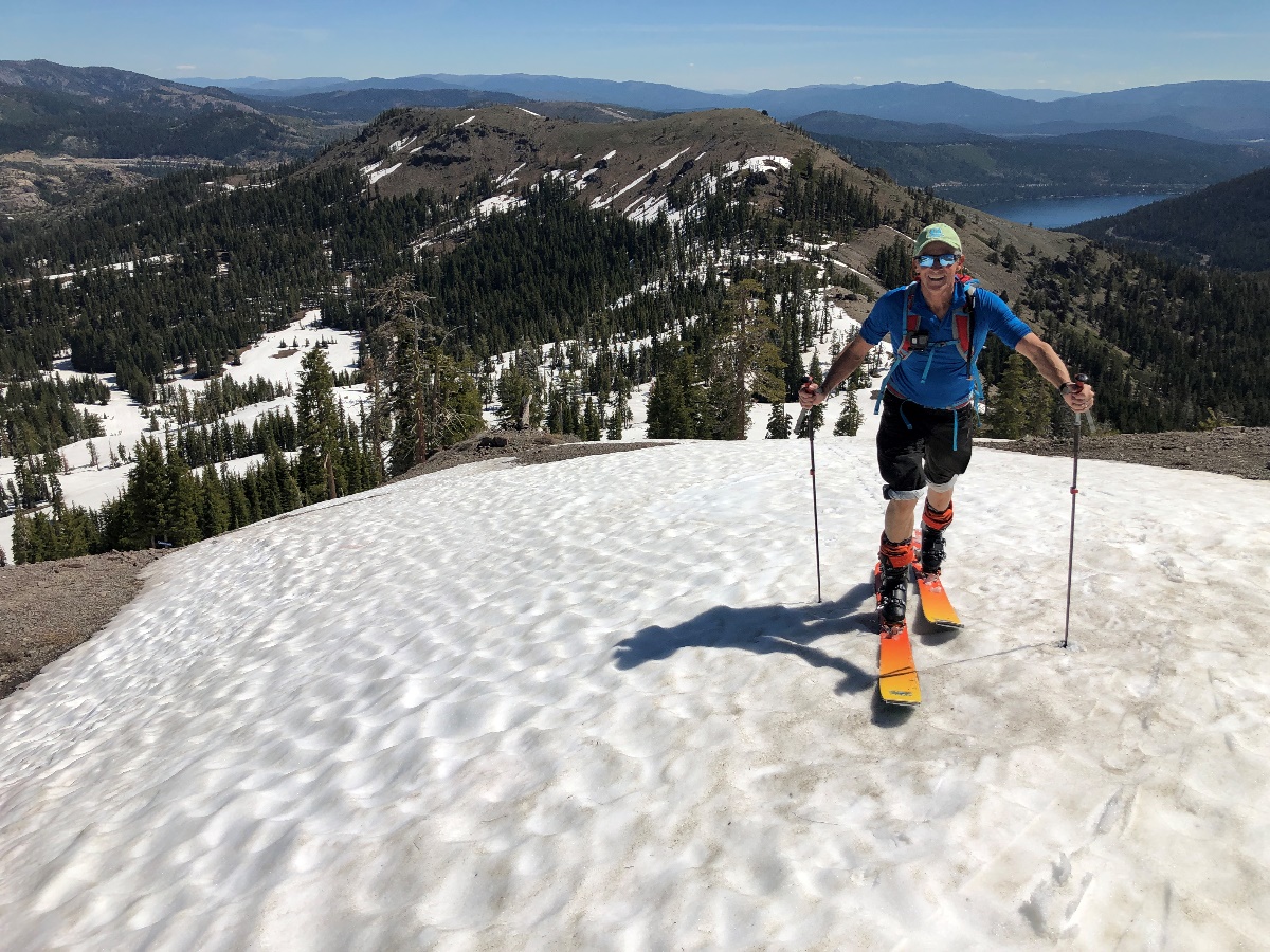 Skinning up Lincoln, Sugar Bowl - May 2020